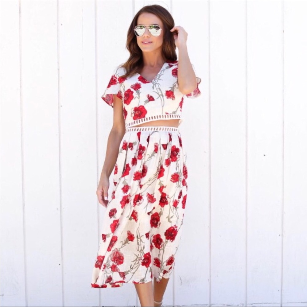 NWT Anthropologie Crop Top Set